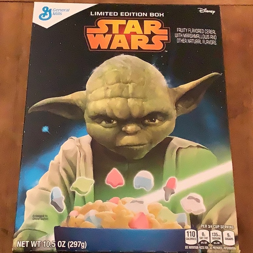Limited Edition Star Wars Cereal Yoda edition